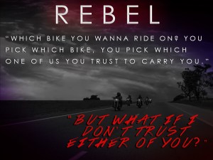 Bikers on the highway, freedom concept