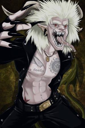 Black dog and rebel rose pic