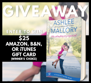 The Playboy's Proposal Giveaway Graphic