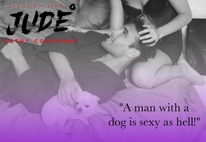 fashion studio photo of sexy impassioned couple. handsome businesslike man in glasses, woman's hands embracing him